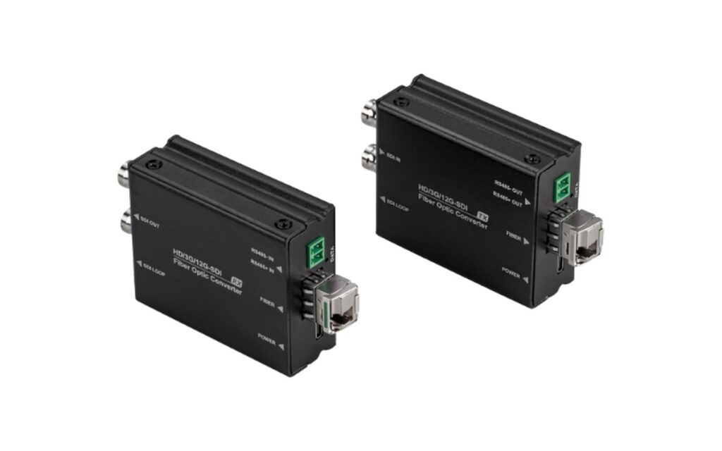 12G-SDI Fiber Optic Extender – alternate view 3