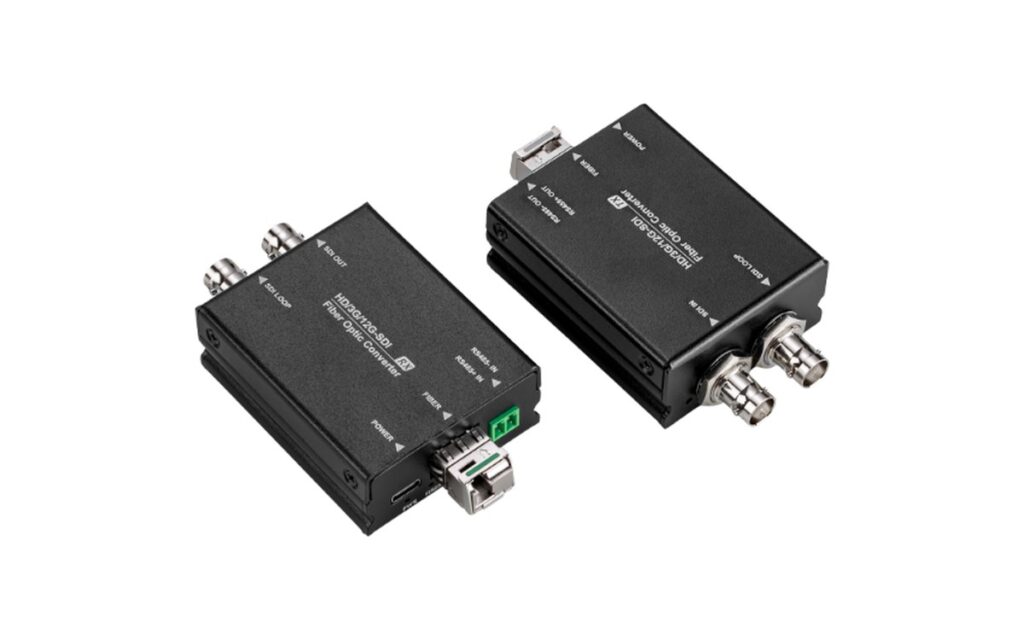 12G-SDI Fiber Optic Extender