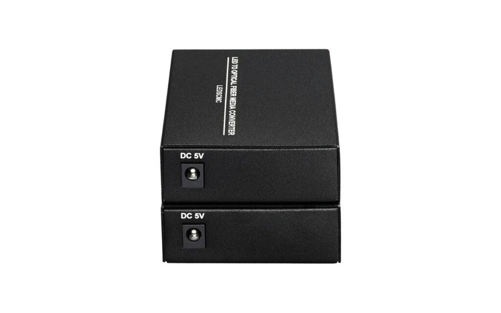Cat6 to Fiber Optic Extender – alternate view 3