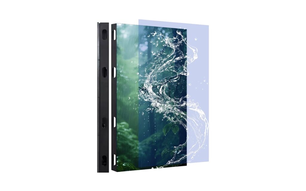 Floor-G Series – front display and side structure