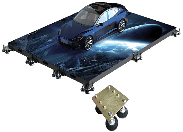 Floor-G Series – high load-bearing floor display