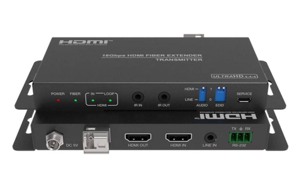 HF4K@60Hz HDMI 2.0 to Fiber Extender – alternate view 1