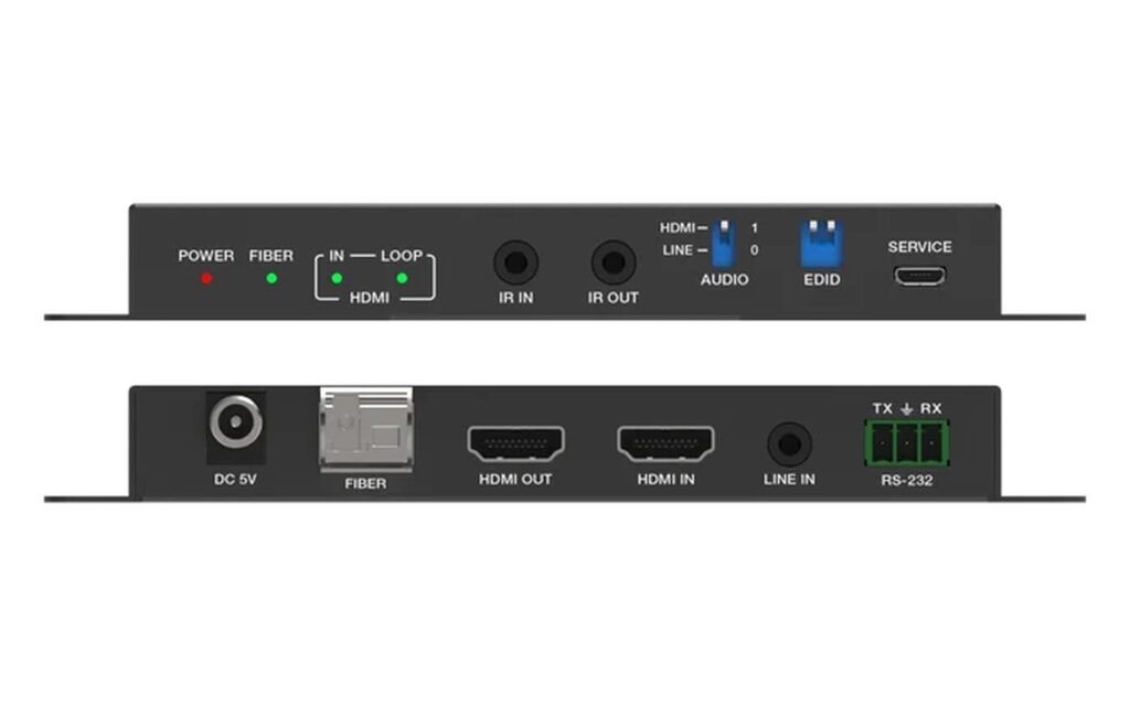 HF4K@60Hz HDMI 2.0 to Fiber Extender – alternate view 2