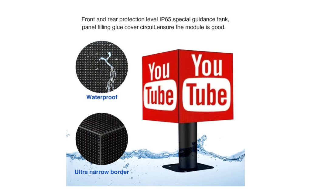 Magic Cube LED Display – IP65 waterproof design