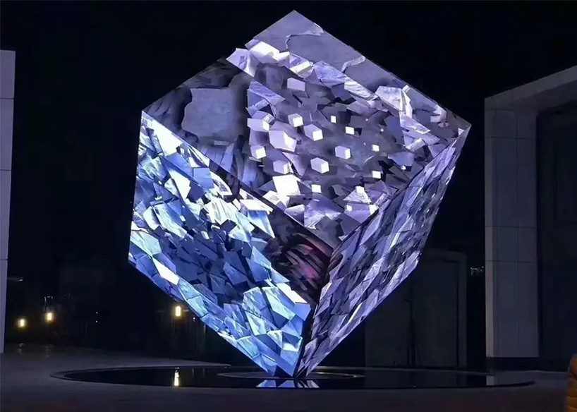 Magic Cube LED Display – indoor and outdoor use