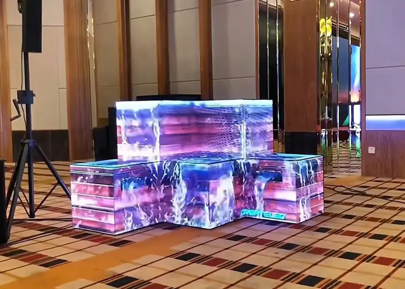 Magic Cube LED Display – multi-screen combination