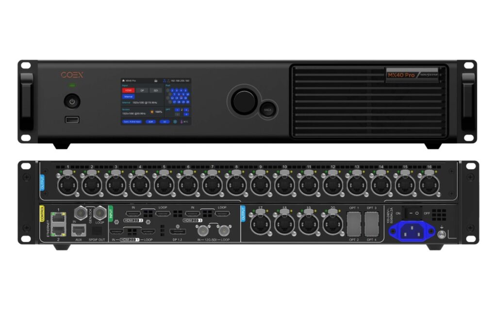 NovaStar MX40 Pro LED Display Controller – alternate view 3