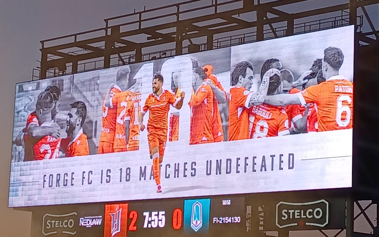 Scoreboard and sponsor content displays for stadium venues.
